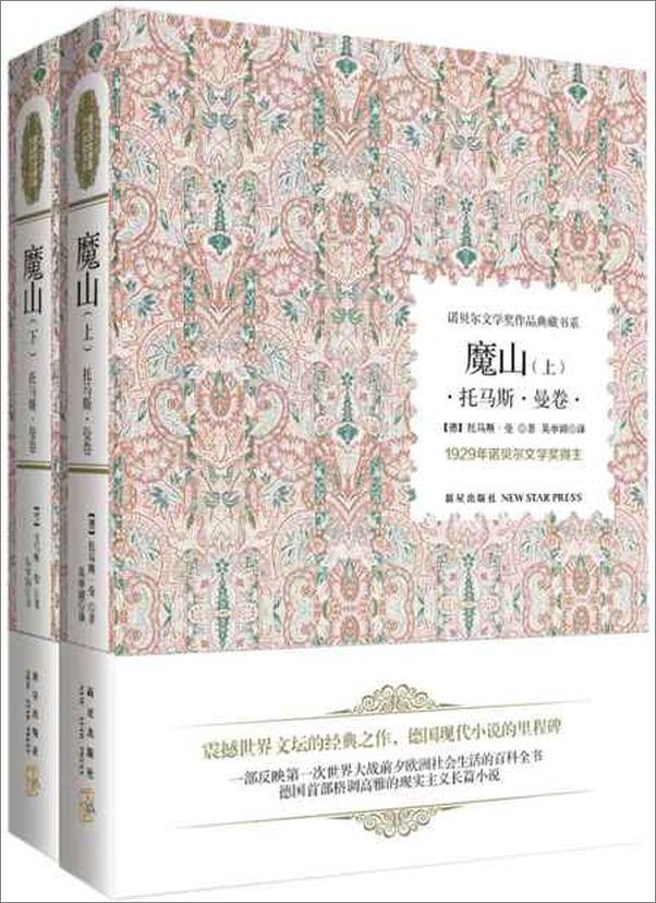 书籍《诺贝尔文学奖作品典藏书系 魔山-托马斯曼》 - 插图1