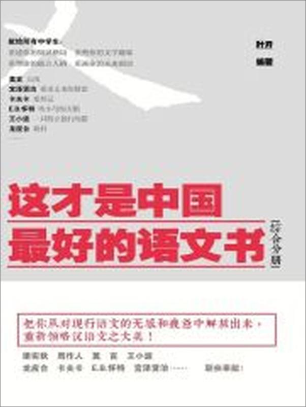 书籍《这才是中国最好的语文书（综合分册）-叶开》 - 插图1